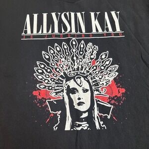 Allysin Kay Is Judging You T Shirt Mens 2XL Black Wrestling Graphic Tee